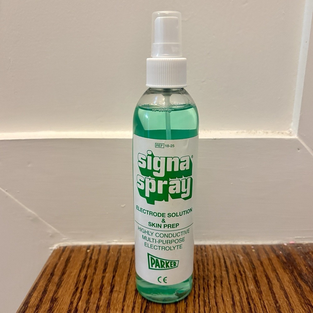 Parker Labs 18-25 SignaSpray Electrode Solution 250-ml ( 8.5 FL OZ)